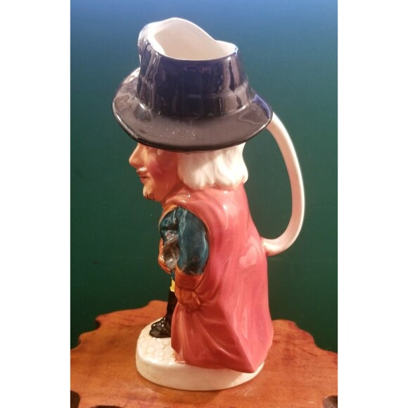 Vintage Burlington Ware Cavalier Toby Mug Made In England 7"x3"x3" - Picture 2 of 6